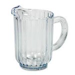 Pitcher Plastic 
Approx 2 qt