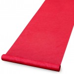 Aisle Runner Red  Sizes: 25', 50', 75', 100'